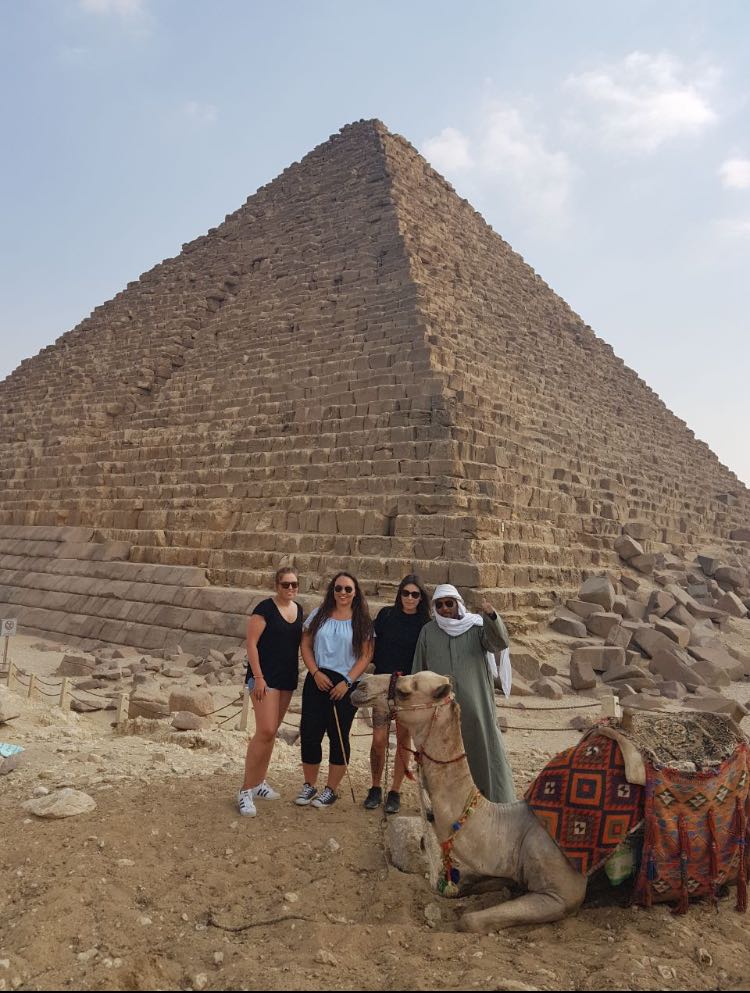 Day trip by plane to the Great Pyramids, Step Pyramid of Sakkara and Memphis from Hurghada