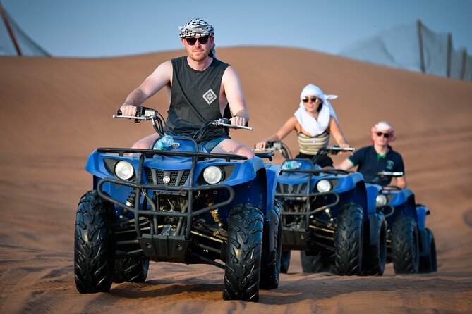 Quad biking desert safari